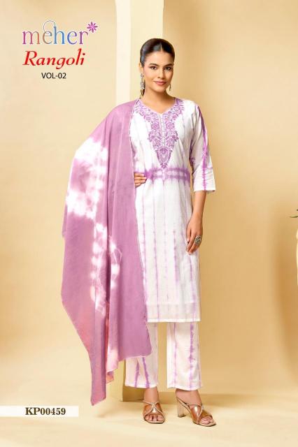 Meher rangoli vol 2 ahmedabad wholesale market kurti